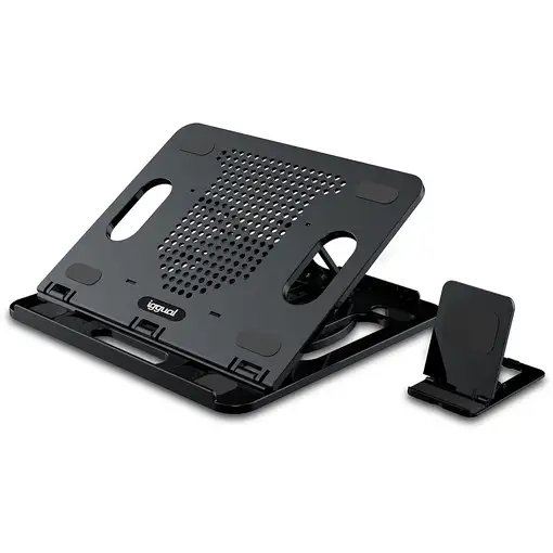 iggual RPSV17 Soporte para ordenador portátil Negro 43,2 cm (17'')