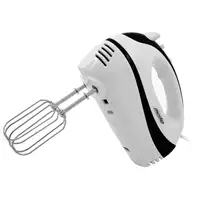 Batidora Amasadora de Mano Repostería, 5 Velocidades + Turbo, MS4227B, Mesko