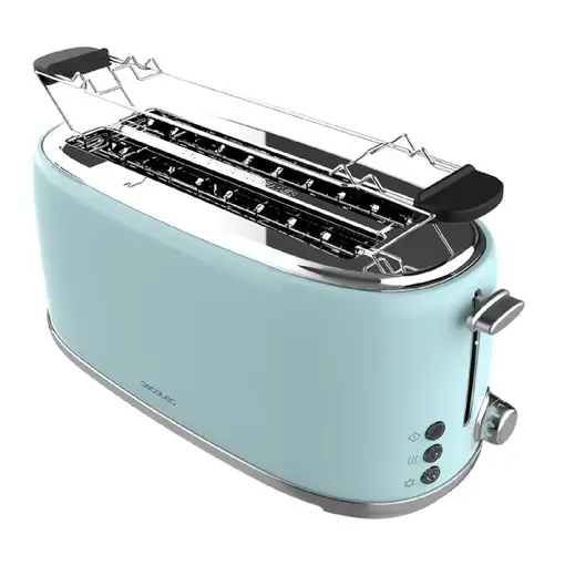 Cecotec Tostador vertical Tostador Vertical Toast&Taste 1600 Retro Double Blue