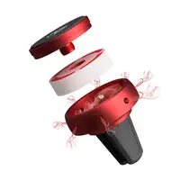 FreshDot Soporte para Teléfono para Coche Magnético, rojo