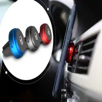 FreshDot Soporte para Teléfono para Coche Magnético, rojo