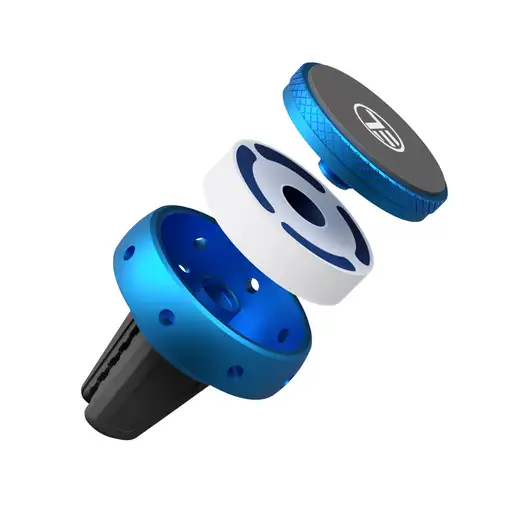 FreshDot Soporte para Teléfono Coche Magnético, Kit de Fragancia Ocean, azul