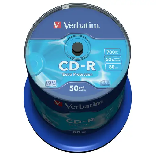 Verbatim CD-R Extra Protection 700 MB 52x 50 pieza(s)