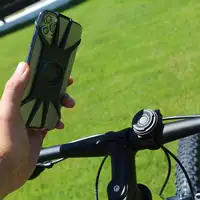 Tellur BPH100 Soporte de Teléfono de Bicicleta Desmontable 4"-6.5", negro