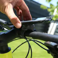 Tellur BPH100 Soporte de Teléfono de Bicicleta Desmontable 4"-6.5", negro