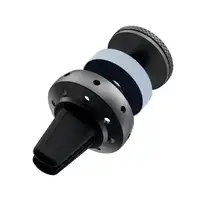 FreshDot Soporte para Teléfono Coche Magnético, Kit de Fragancia Antitabac, gris