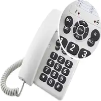 SPC Original - Teléfono fijo sobremesa, teclas grandes, 3 memorias directas