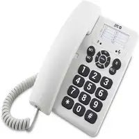 SPC Original - Teléfono fijo sobremesa, teclas grandes, 3 memorias directas