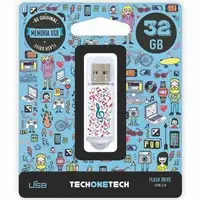Pendrive 32GB Tech One Tech Music Dream USB 2.0