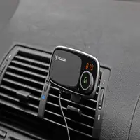 Transmisor FM Bluetooth para coche Tellur FMT-B6, soporte magnético, negro