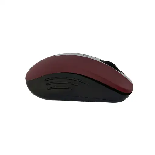 Ratón inalámbrico Tellur Basic, LED, rojo oscuro