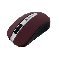 Ratón inalámbrico Tellur Basic, LED, rojo oscuro
