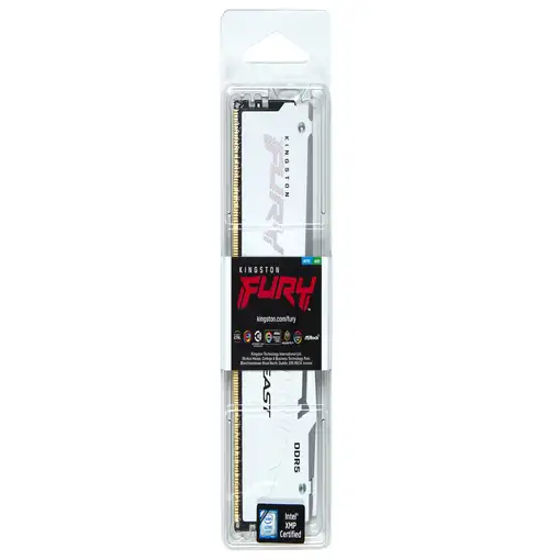 Kingston Technology FURY Beast 32 GB 5600 MT/s DDR5 CL36 DIMM White RGB EXPO