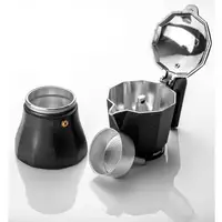 Cafetera Italiana Aluminio 6 Tazas Café, Junta Silicona, 81CFFGATI06 FAGOR