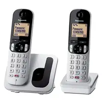 Panasonic KX-TGC250 Teléfono DECT Identificador de llamadas Negro, Gris