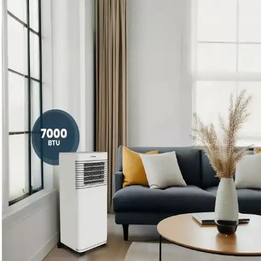 Aire acondicionado portátil, 7000 BTU, mando a distancia, A PACPK17W INFINITON