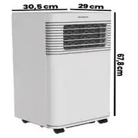 Aire acondicionado portátil, 7000 BTU, mando a distancia, A PACPK17W INFINITON