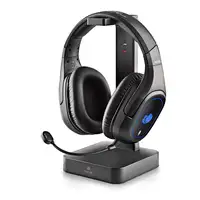 NGS GHX-600 Auriculares Inalámbrico y alámbrico Diadema Juego MicroUSB Negro