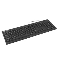 Teclado con cable Tellur Basic, EE. UU., USB, negro