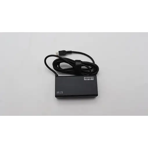 Lenovo 5A11J62092 adaptador e inversor de corriente Interior 65 W Negro