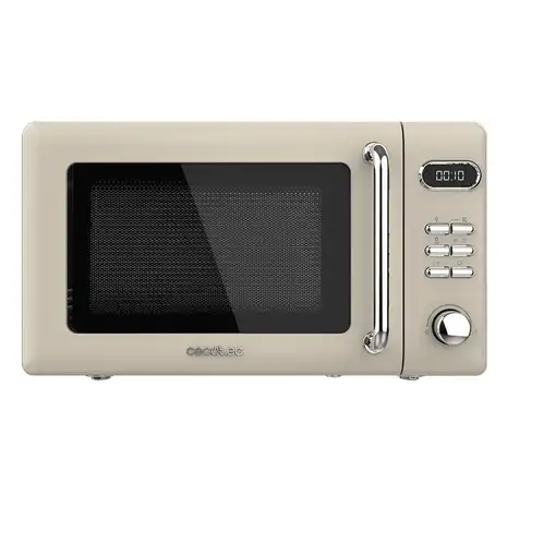 Microondas con grill Encimera 20 L 700 W beige 01714 CECOTEC Microondas con grill Encimera 20 L 700 W beige 01714 CECOTEC