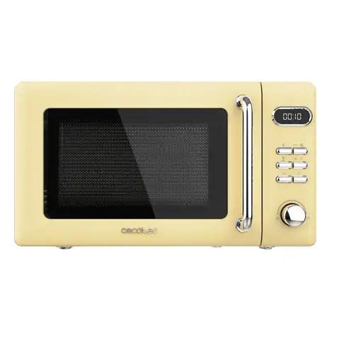 Microondas con grill Encimera 20 L 700 W beige 01714 CECOTEC