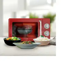 Microondas Acero inoxidable con grill Encimera 20 L rojo 01710 CECOTEC Microondas Acero inoxidable con grill Encimera 20 L rojo 01710 CECOTEC