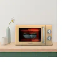 Cecotec 01708 microondas Beige, Acero inoxidable Microondas con grill Encimera 20