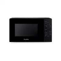 Flama 1889FL microondas Negro Microondas con grill Encimera 20 L 700 W