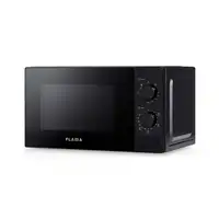 Flama 1889FL microondas Negro Microondas con grill Encimera 20 L 700 W