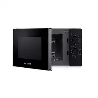 Flama 1889FL microondas Negro Microondas con grill Encimera 20 L 700 W