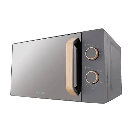 Flama 1832FL microondas Gris Solo microondas Encimera 20 L 700 W