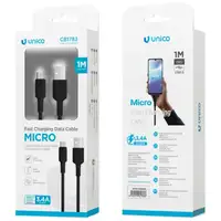 UNICO CB1783 cable USB USB 2.0 1 m USB A Micro-USB B Negro