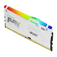 Kingston Technology FURY Beast 32GB 6000MT/s DDR5 CL30 DIMM (Kit de 2) White RGB X