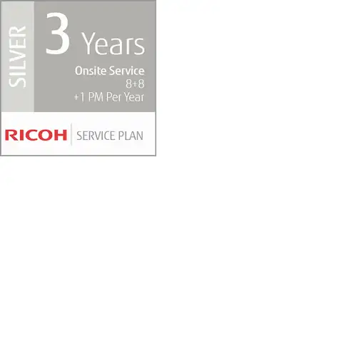 Ricoh Plan de Servicio Plata a 3 años (Producción de Volumen Medio)
