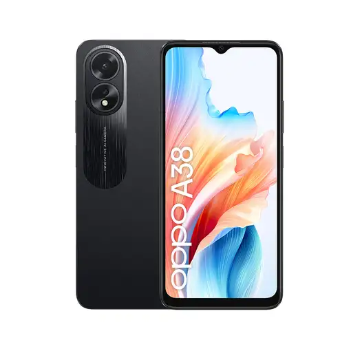 Smartphone OPPO A38 16,7 cm (6.56'') 4G 5000 mAh N 128GB/4GB RAM negro OPPO Smartphone OPPO A38 16,7 cm (6.56'') 4G 5000 mAh N 128GB/4GB RAM negro OPPO
