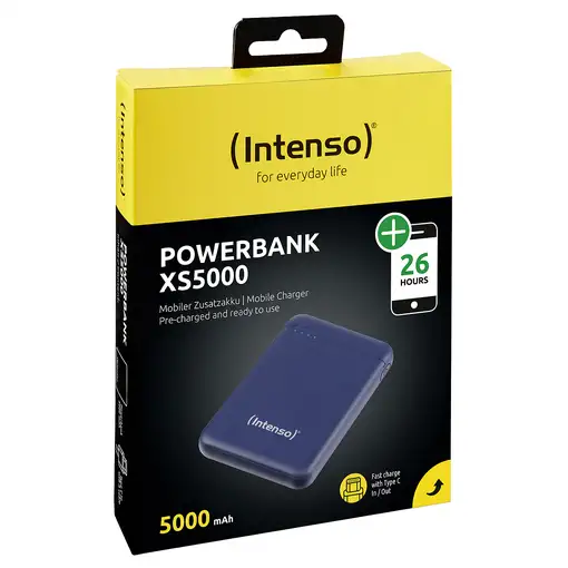Intenso XS5000 Polímero de litio 5000 mAh Azul