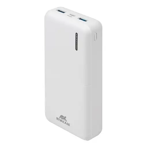 Rivacase VA2572 Polímero de litio 20000 mAh Blanco