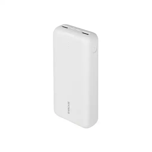 Rivacase VA2081 batería externa Polímero de litio 20000 mAh Blanco