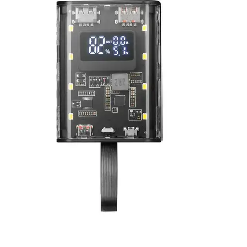 Mars Gaming MPK-10K, Power Bank Compacta 22.5W, Carga Rápida QC3.0 & PD3.0 10000mA