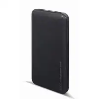 Gembird PB10-02 batería externa Polímero de litio 10000 mAh Negro