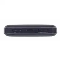 Gembird PB10-02 batería externa Polímero de litio 10000 mAh Negro