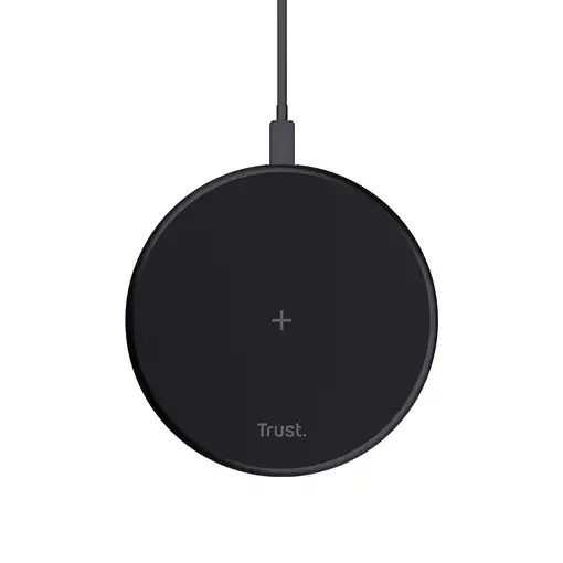Trust Viro Smartphone Negro USB Cargador inalámbrico Carga rápida Interior