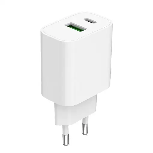 Gembird TA-UC-PDQC20-01-W cargador de dispositivo móvil Universal Blanco Corriente