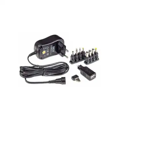 DCU Advance Tecnologic 37200045 cargador de dispositivo móvil Universal Negro Corr