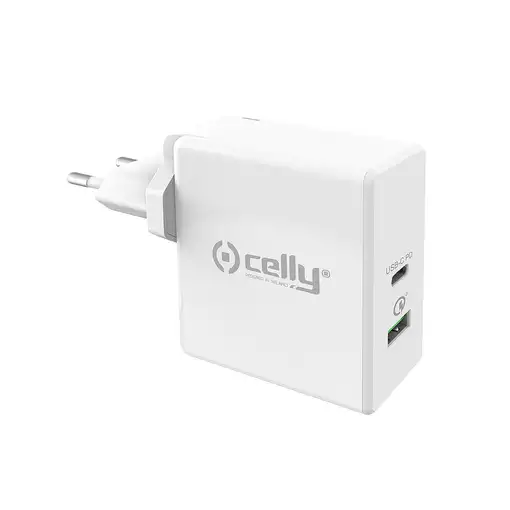 Celly TCUSBC30WWH cargador de dispositivo móvil Universal Blanco Corriente alterna