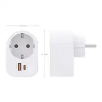AISENS ASPS-1A1C06-W cargador de dispositivo móvil Universal Blanco Corriente alte