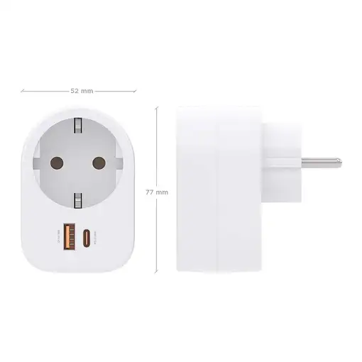 AISENS ASPS-1A1C06-W cargador de dispositivo móvil Universal Blanco Corriente alte