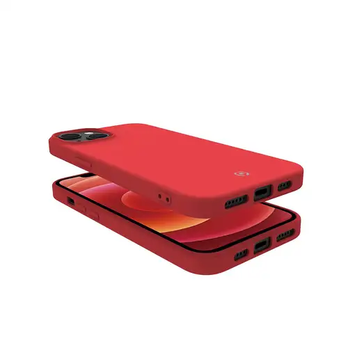 Celly Feeling funda para teléfono móvil 17 cm (6.7") Rojo