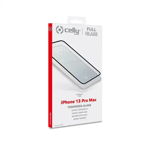 Celly FULLGLASS1009BK protector de pantalla o trasero para teléfono móvil Apple 1